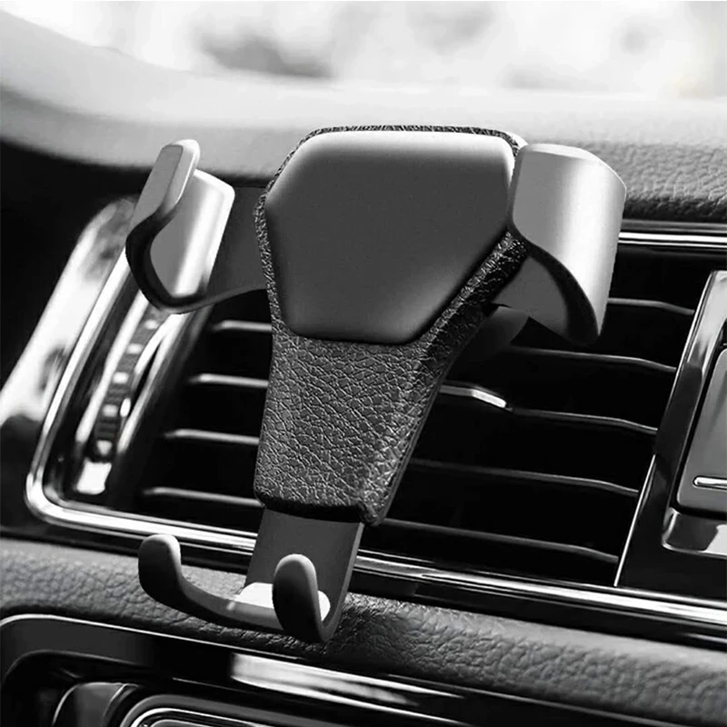 Univerzálna držiak na držiak gravitácie automatického telefónu držiak automobilu Air Air Clip Mount Mobile Držiak mobilného telefónu pre iPhone Samsung