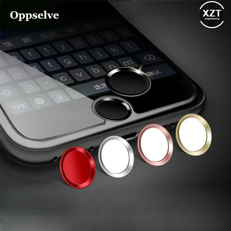 Univerzálna nálepka na gombíky pre domácnosť pre iPhone 7 6 6S Plus 5 5S Home Key Cover Fingerprint Touch ID Key Anti Sweat Protector pre iPad
