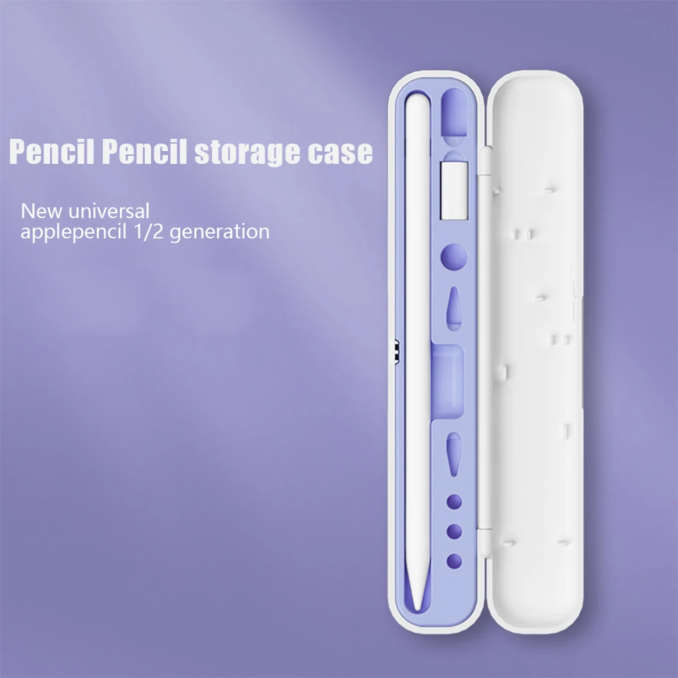 Univerzálna ochranná škatuľka pre Apple ceruzku 2. generácia Držiteľ pera proti lost-Lost Prach Proof Protect Case Puzdro