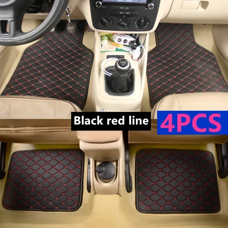 Univerzálna podlahová podlaha pre VW Vento Jetta Mk5 2006-2011 VW Golf MK6 2008-2014 Car Mats