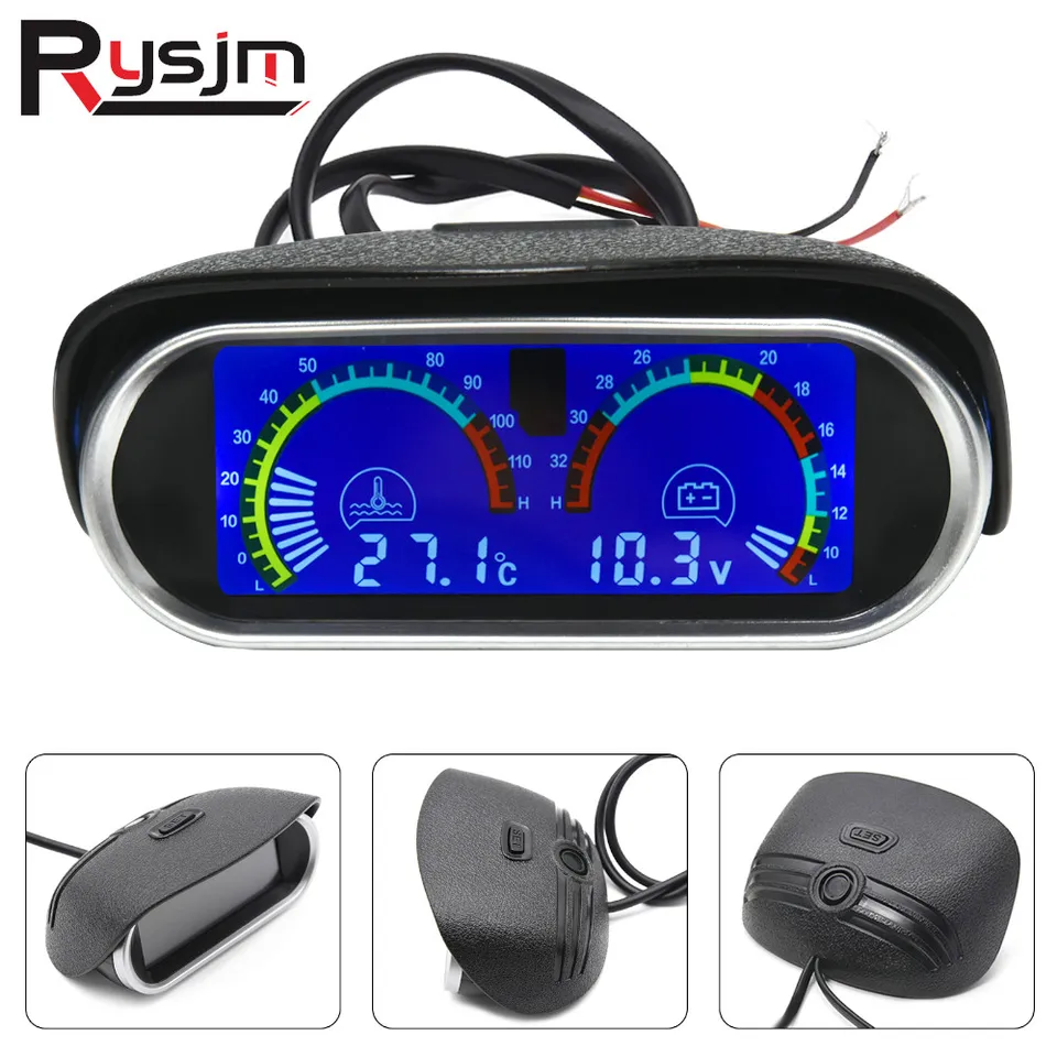 Univerzálna teplota vody Voltmeter