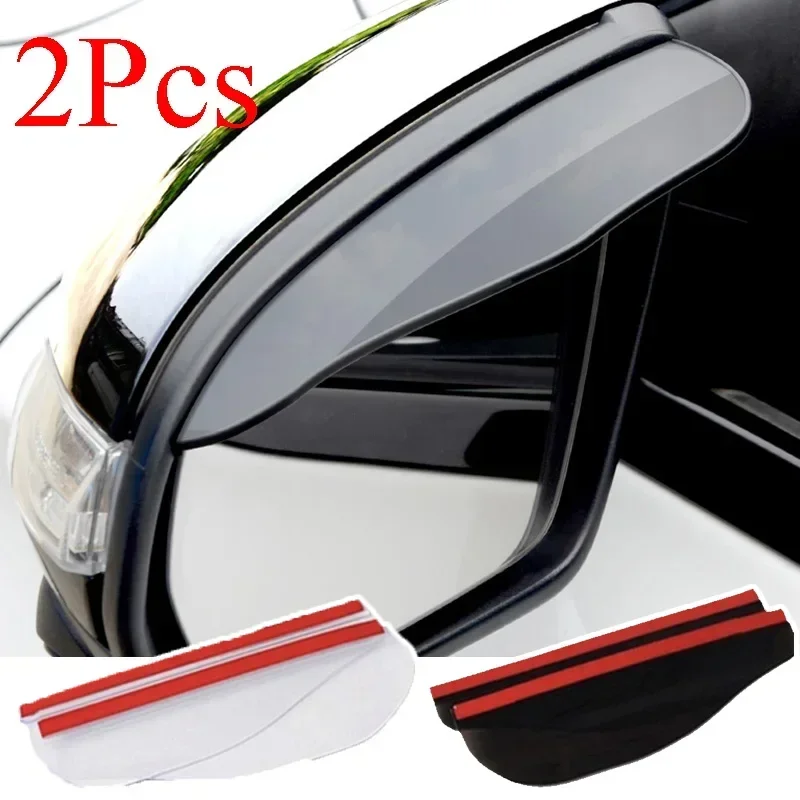 Univerzálne auto spätné zrkadlo dažďové obočie automatické auto Zadný výhľad bok Rain Shield Snow Guard Shade Chránič pre Ford