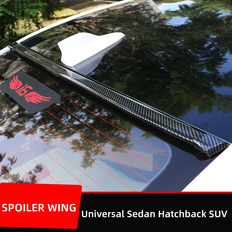 Univerzálne autá Spojler krídla ZADARMO PERFOROVANÉ ZADNÉ Stredové strechy KURK KURIE VEKA DUCKTAIL LEP SEDAN HATHABCOBACK SUV DOPRAVY ČASŤ