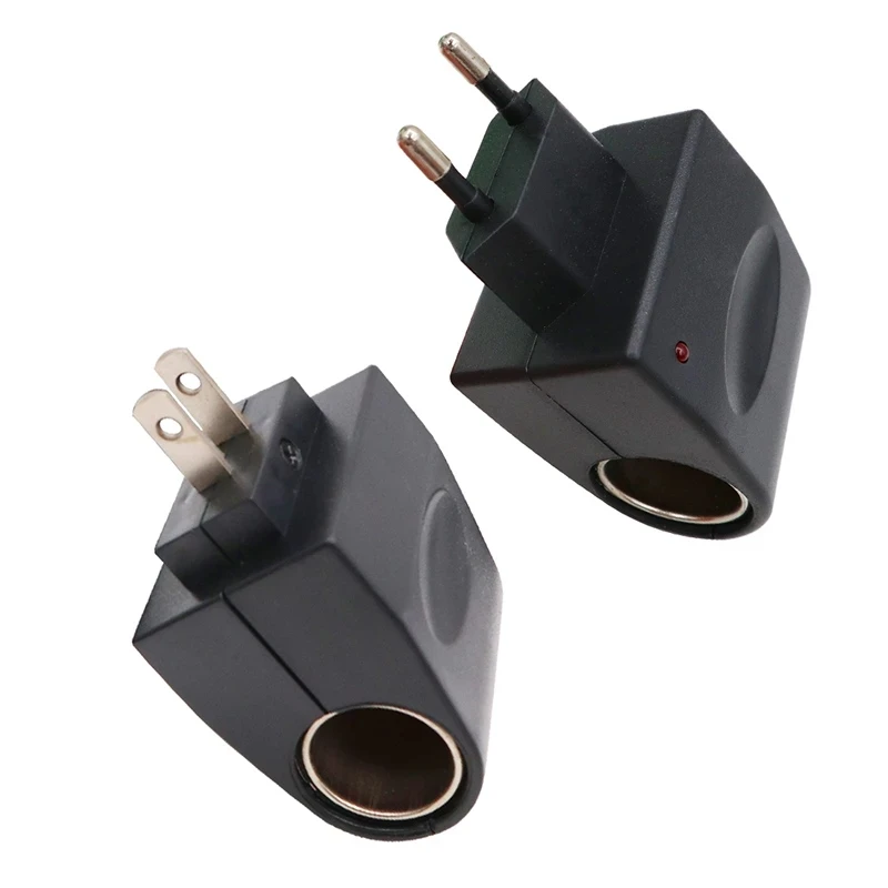 Univerzálne cigarety Univerzálne prenosné prenosné prenosné AC 220V až DC 12V EÚ US Plug CAR CAR CAR Adapter Adapter Plug Converter