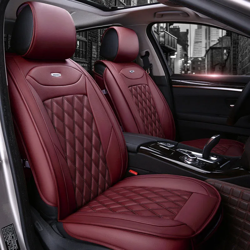 Univerzálne kožené autosedačky pre autosedačky pre Maserati Ghibli GrantUrismo Ev GreCale Levante Všetky doplnky modelu automobilu dodávky vozidiel