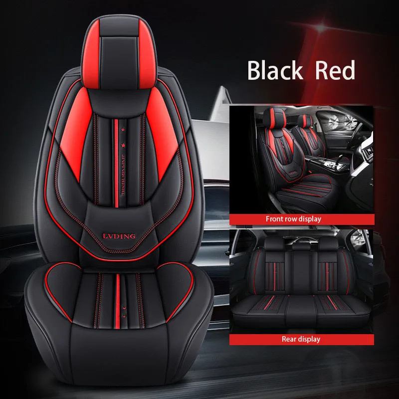 Univerzálne kožené autosedačky pre sedadlá pre Chevrolet Colorado Chevy Blazer Spark Captiva Všetky doplnky modelu automobilu dodávky vozidiel