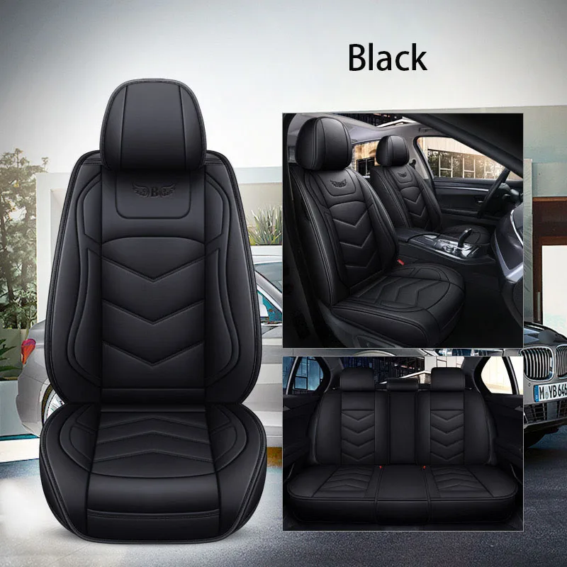 Univerzálne kožené kryty autosedačiek pre Genesis G70 G80 G90 GV60 GV70 GV80