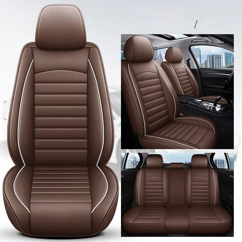 Univerzálne kožené sedadlo pre sedenie pre sedenie pre BMW F10 E60 5 Series F11 G30 G31 E39 E61 F07 F18 G38 520I 530I 535I 540I KOMPEZPETY