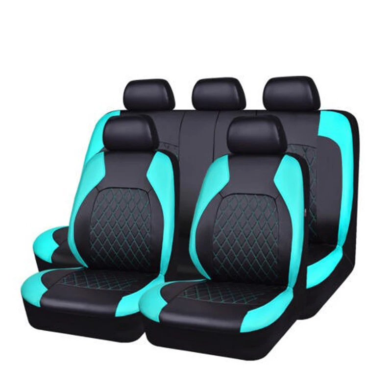 Univerzálne kryty autosedačiek pre Nissan X Trail T32 Tiida Kicks Versa Jaguar XE XF F-Pace Full Surround Auto Accessories 자동차용품