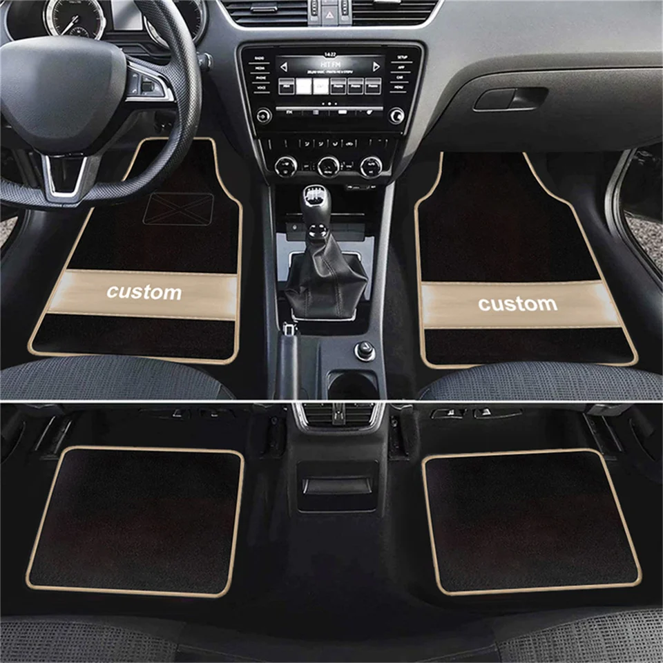 Univerzálne podlahové rohože pre autá pre Nissan All Model Teana Navara GTR 370Z Maxima Murano Titan Livina Sylphy Kops Wingroad Bluebird