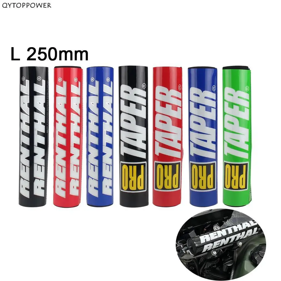 Univerzálne podložky riadidla na riadidlách motocyklov 7/8 25 cm pre Renthal Pro Runchar Crossbar Fit ATV Quad Quad Dirt Pit Bike MX Motokros