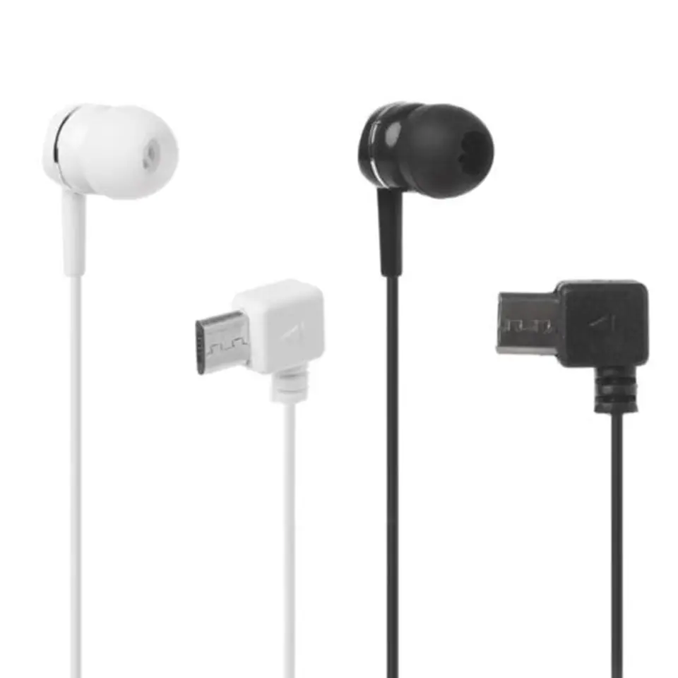 Univerzálne stereo micro USB náhlavné súpravy do uší pomocné slúchadlá slúchadiel