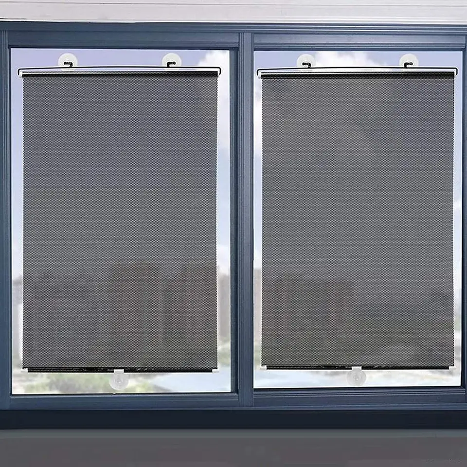 Univerzálne valcové rolety bez nechty sacie šálky slnečnice Sunshade Blackout Curtain Co spálne Kuchynské okno