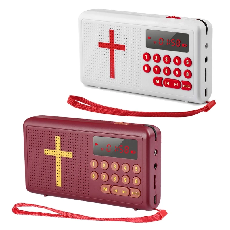 Univerzálne špičkové nabíjateľné audios biblické hráč Elektronické biblické rozprávanie