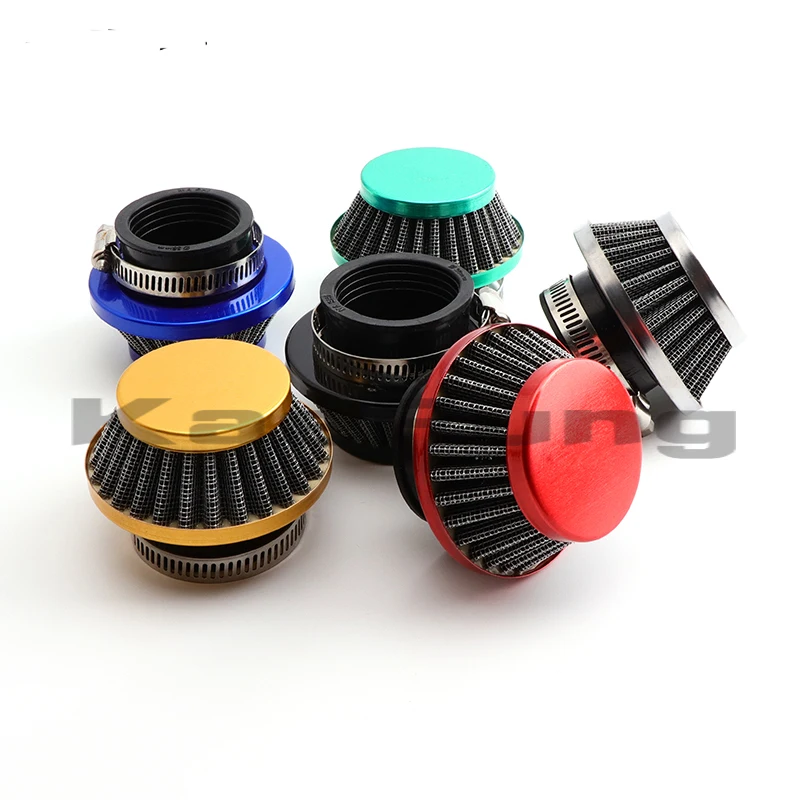 Univerzálny 38 mm 42 mm 44 mm 58 mm vzduchový filter pre plynový motorizovaný bicykel Mini Moto Pocket Bike ATV Quad Motorcycle Part Časť