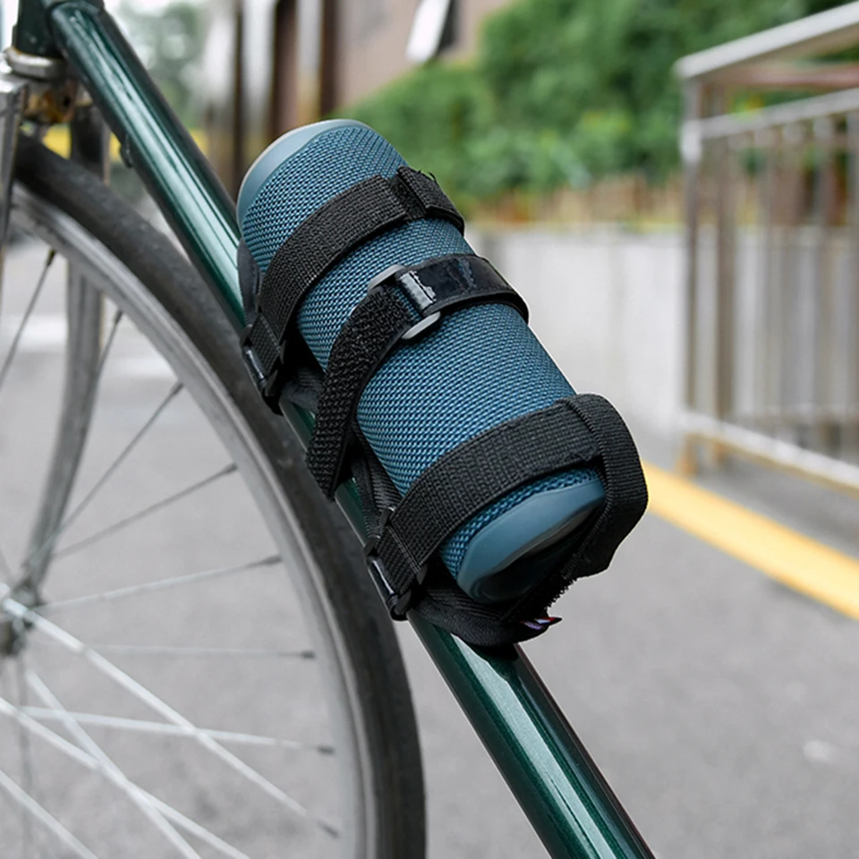 Univerzálny bicykel reproduktorový držiak na popruh s pevným držiteľom PU PP RECK Prenosný MTB ROAD CAGE CAGE LOOP ZAMESTNANIE Držiak na bicykle