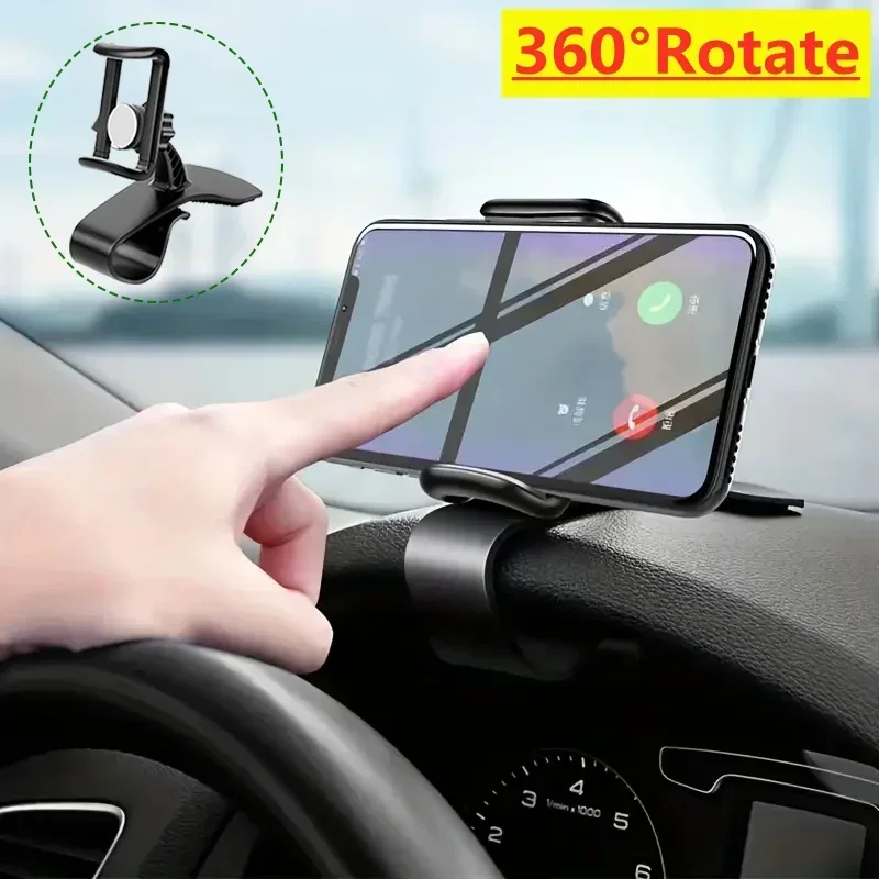 Univerzálny držiak na auto držiak stojan na palubnú dosku Car Clip Mount GPS držiak Car Mobile Phone Podpora v aute pre iPhone Xiaomi Samsung