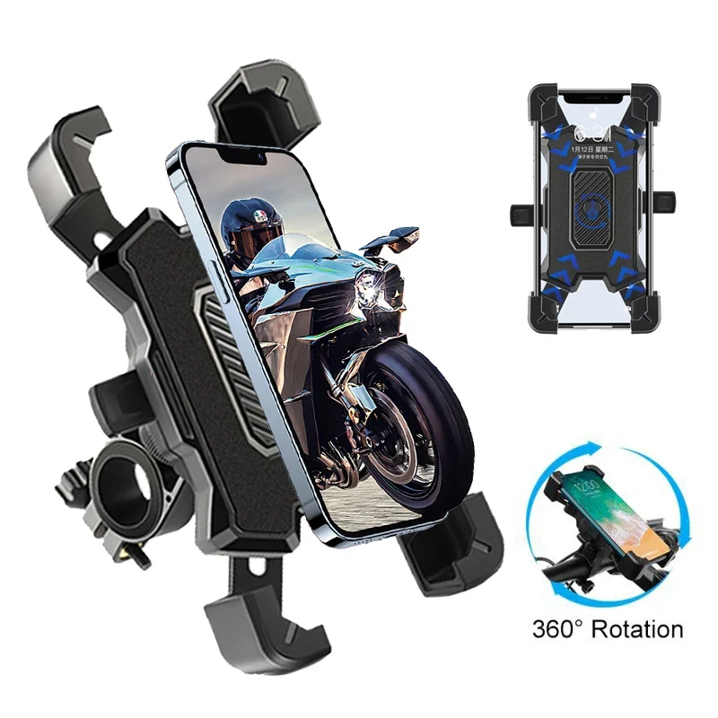 Univerzálny držiak na bicykel Držiteľ bicyklov na bicykli Motocykel Držiak na riadidlá rukavicu stojan na držiak na držiak na montáž telefónu pre iPhone Samsung