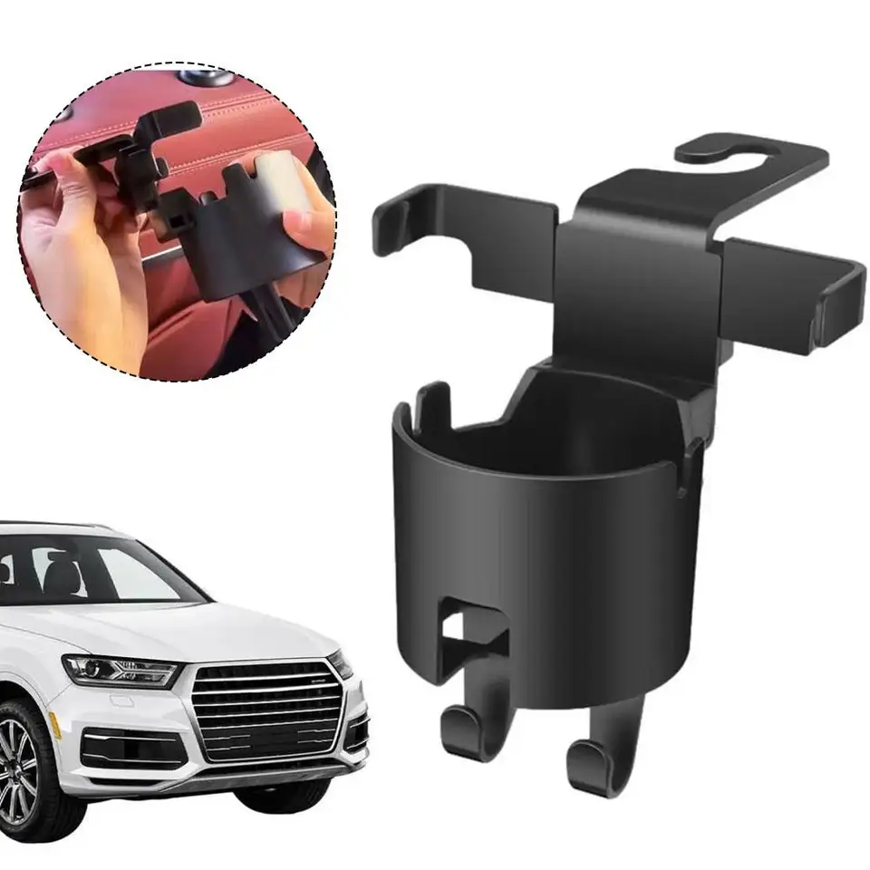 Univerzálny držiak na opálenie hlavy pre zadné sedadlo sedadla na sedenie hlavy hlavy Hook Viacúčelov udržujte vaše auto Interiér s uprataným automobilom