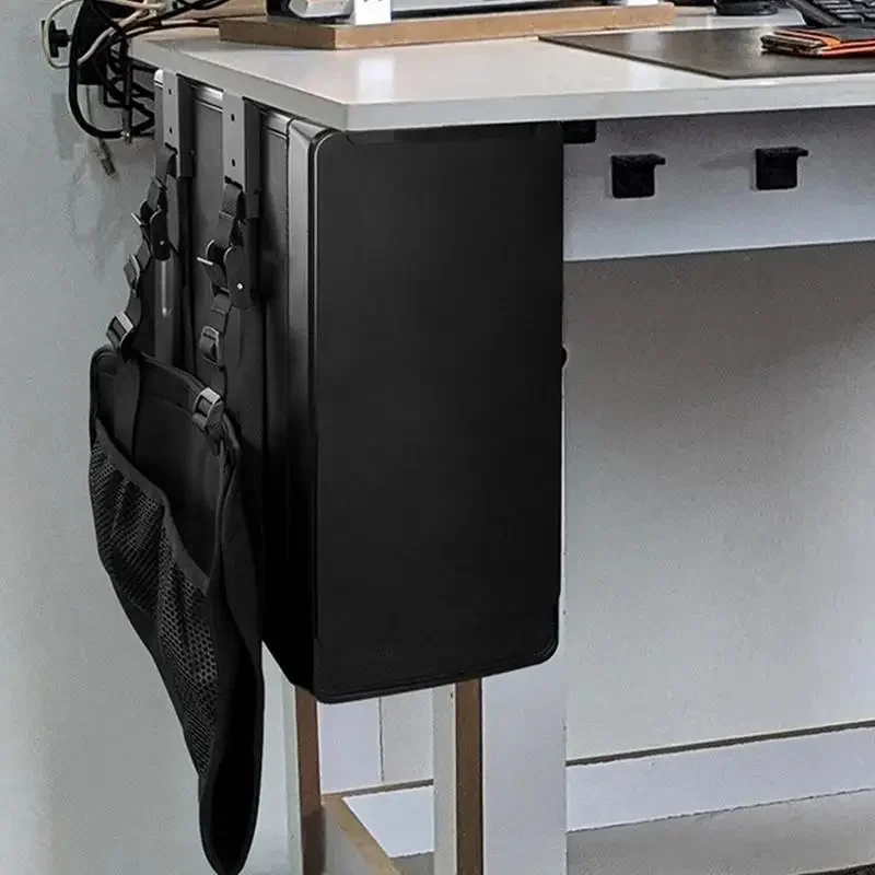 Univerzálny držiak puzdra PC pod stolovou stenu na strane stola CPU Stand Nastaviteľný počítač Mainframe Hanger Host Box stojan stojan
