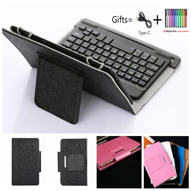 Univerzálny kryt 9,6 10,1 palca pre Huawei Mediapad M5 Lite 10/T5 10,0/m3 Lite 10.0/T3 m2 T2 10.0 Bezdrôtové puzdro Bluetooth Keyboard puzdro