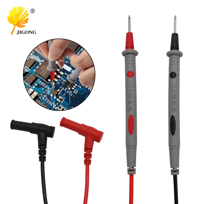 Univerzálny kábel Multimeterový test vedie 1 000 V 20A meracie sondy pero pre voltmeterové pero sonda Tester Tester Tips