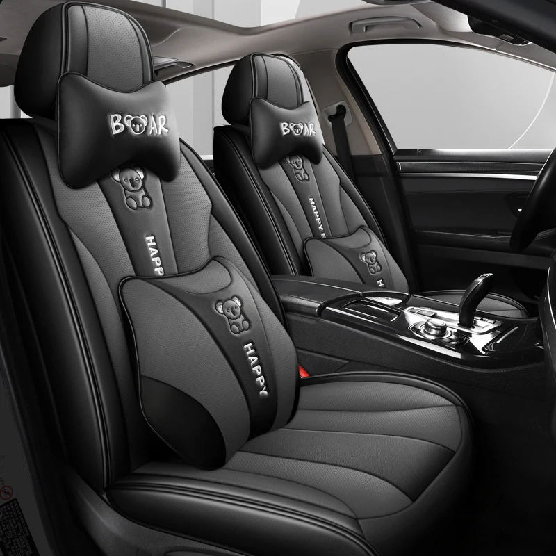 Univerzálny luxusný kryt autosedačky pre Hyundai Kona Sorb Superb 3 Chevrolet Captiva Lexus CT200H Haval Jolion Kožené doplnky