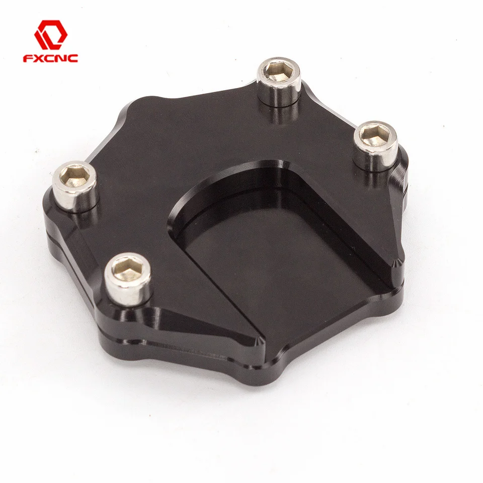 Univerzálny motocykel Kickstand predlžovací tanier bočná doska zväčšená podložka pre Yamaha Honda Kawasaki Suzuki Ducati Triumph BMW