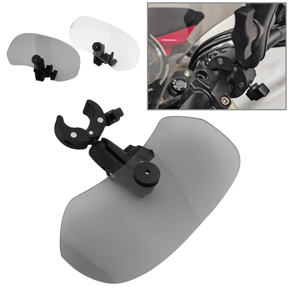 Univerzálny motocykel Malé predné čelné sklo vetra deflektora pre Harley Honda Yamaha Kawasaki BMW pre Suzuki