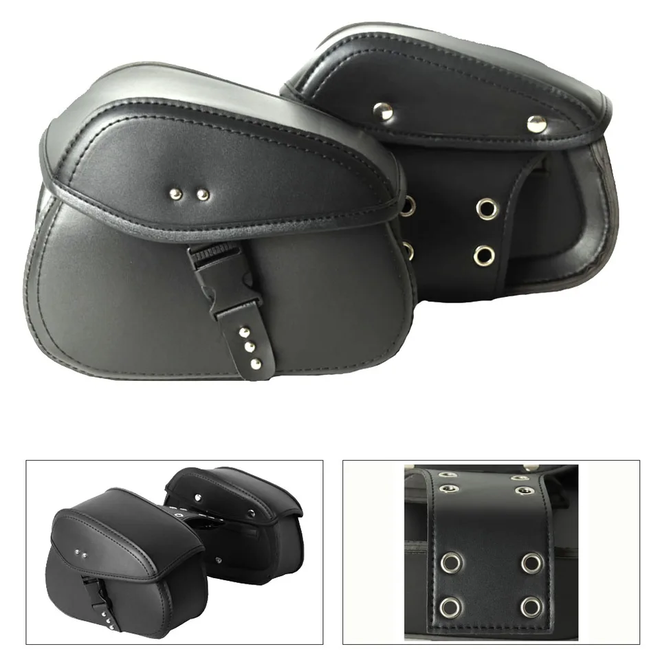 Univerzálny motocykel Saddlebag na bočné tašky na motorky Storage pre Harley Suzuki Kawasaki Yamaha