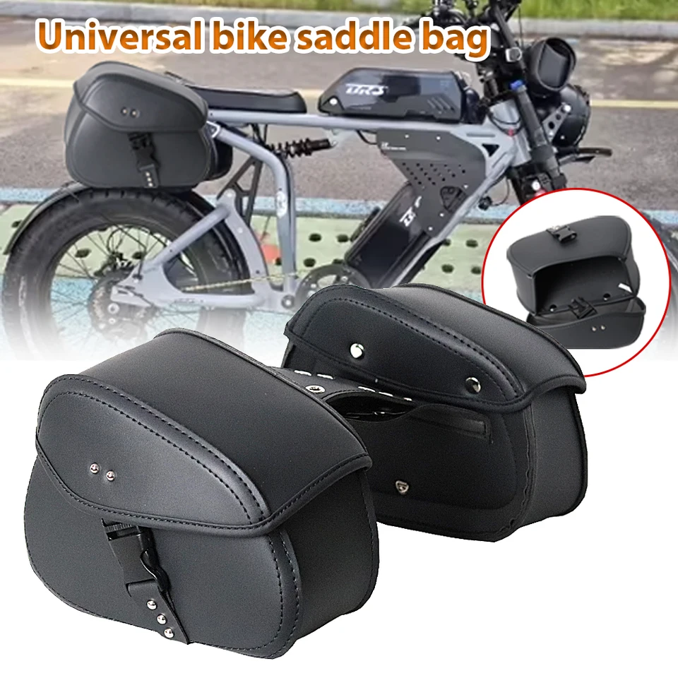 Univerzálny motocykel sedlová taška na motorke bočných tašiek úložný nástroj pre Harley Suzuki Kawasaki Yamaha Harley Backseat Bag Bag