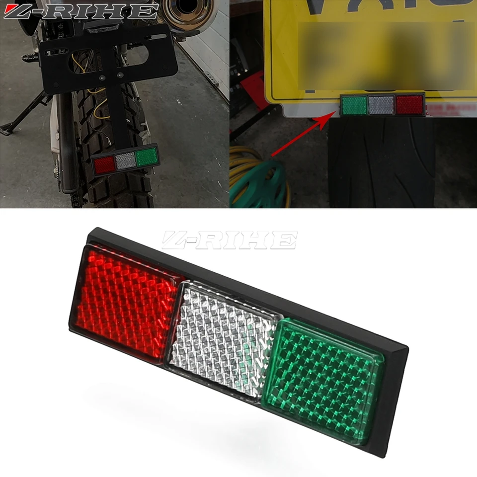 Univerzálny motocykel Tail Light Flag Stick Stick na číselnom doske pre Honda PCX125 PCX150 PCX160 CTX700 PCX 150 125 160