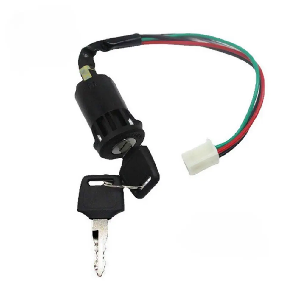 Univerzálny spínač zapaľovania motocykla nepremokavý elektrický zámok elektrickým zámkom ATV Kľúč pre Honda Yamaha Kawasaki Suzuki KTM