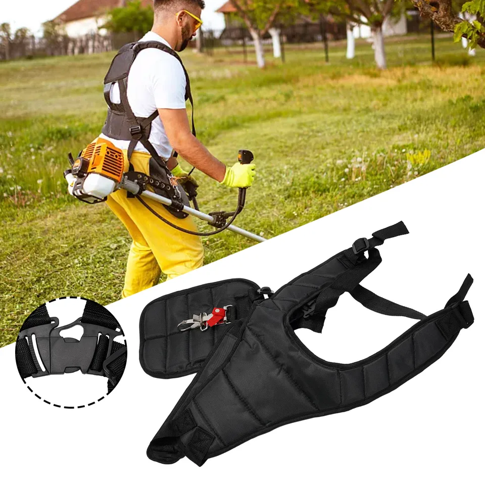 Univerzálny strimmer s dvojitým ramenným popruhom popruh pre remienok na breshcutter Grass Trimmer nastaviteľný trávnik kapela záhradný náradie