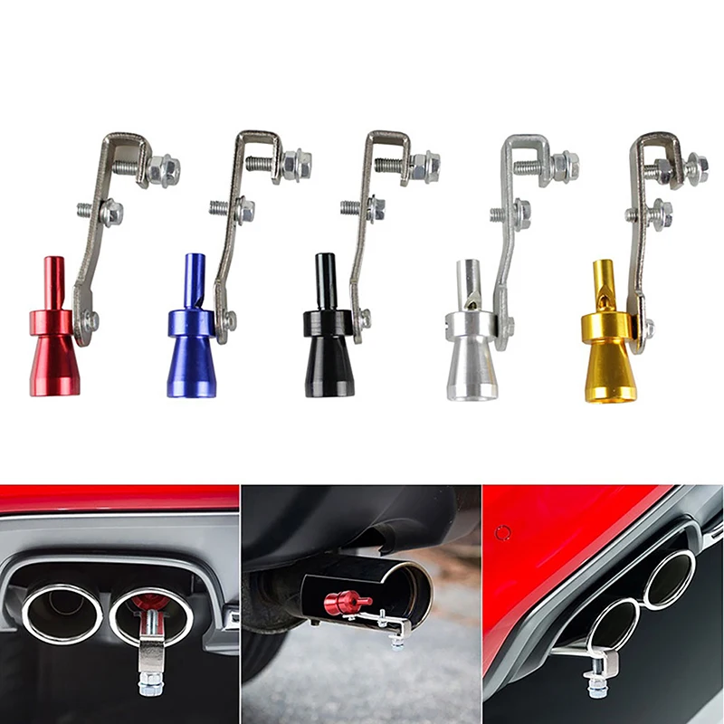 Univerzálny zvukový simulátor Car Turbo Zvuk píšťalky S/M/L/XL Vozidlo Vyladenie zariadenia Výfukové potrubie Turbo zvuk Whistle Auto