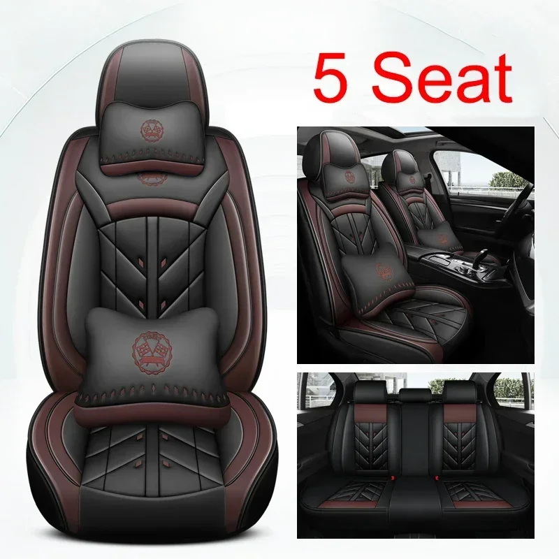 Univerzálny štýl Plné pokrytie autosedačky pre renault clio talisman chevrolet plachta fiat paila car doplnky pu kožu