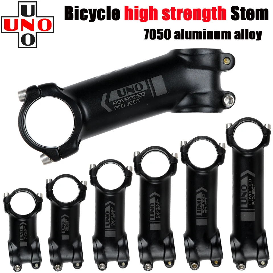 Uno Kalloy King STEMS UltraLight AL7050 BIKE STEM 7 Stupeň 31,8 mm 60 70 80 90 100 110 120 130 mm mtb Road Road Rundine STEM Olno
