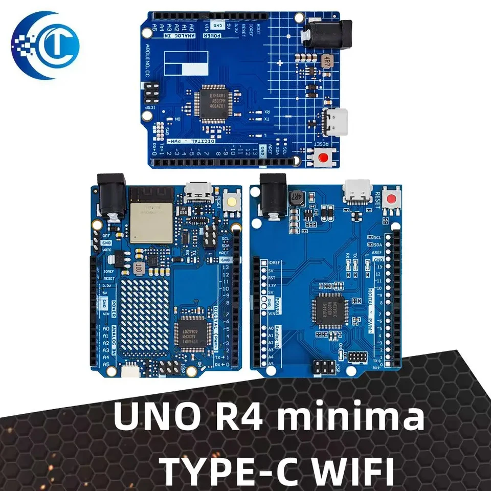UNO R4 MINIMA TYPY-C WIFI Vývojová doska Vylepšená verzia Kompatibilná oficiálna základná doska pre Arduino
