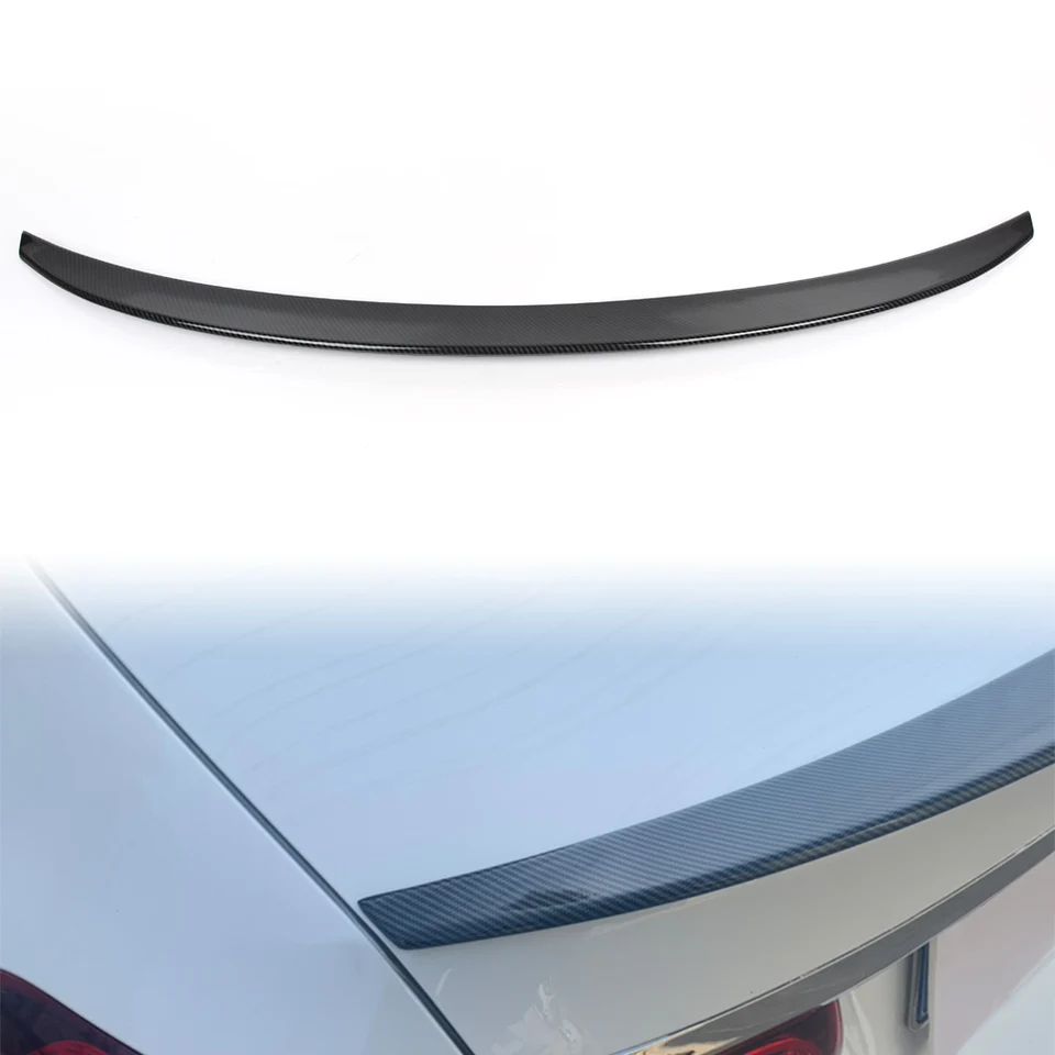Upevnenie na pery s uhlíkovým pierom Zadný chvost Trun krídla Splitter TRIM pre Mercedes Benz W177 A trieda A180 A200 A220 2019 2020 2021