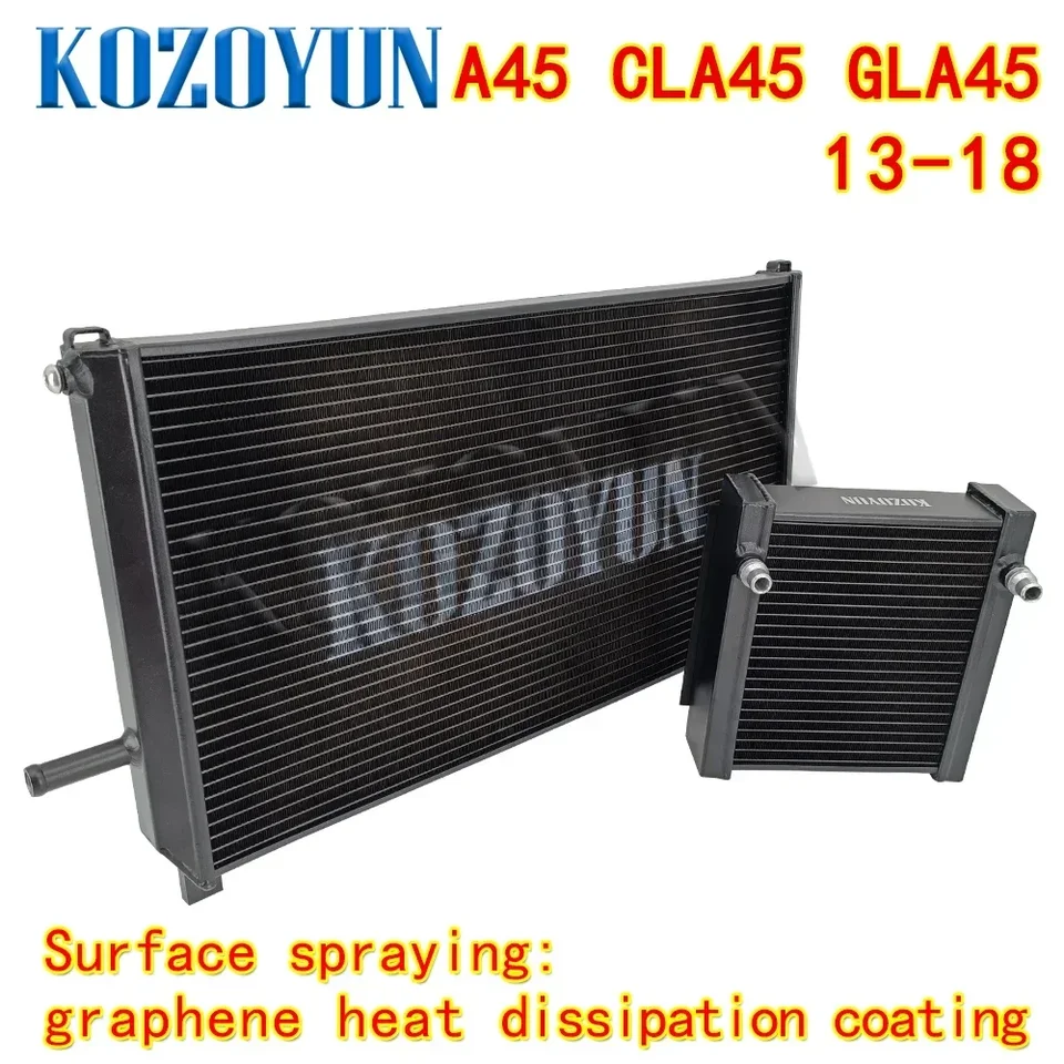 Upgrade výmenníka tepla medzichladiča pre AMG W176 A45 C117 CLA45 X156 GLA45 13-18