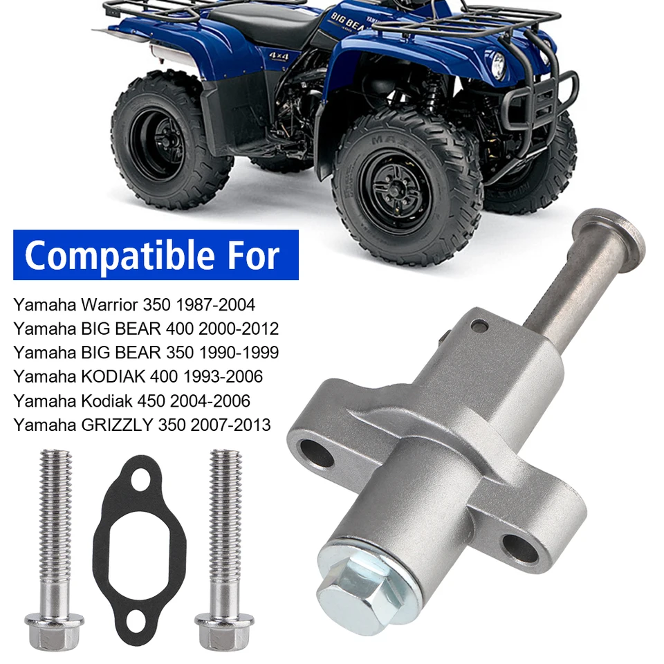 Upravte tesnosť súpravy reťazového reťazca napínača nastaviteľné pre Yamaha Warrior 350 Big Bear 400 Kodiak 450