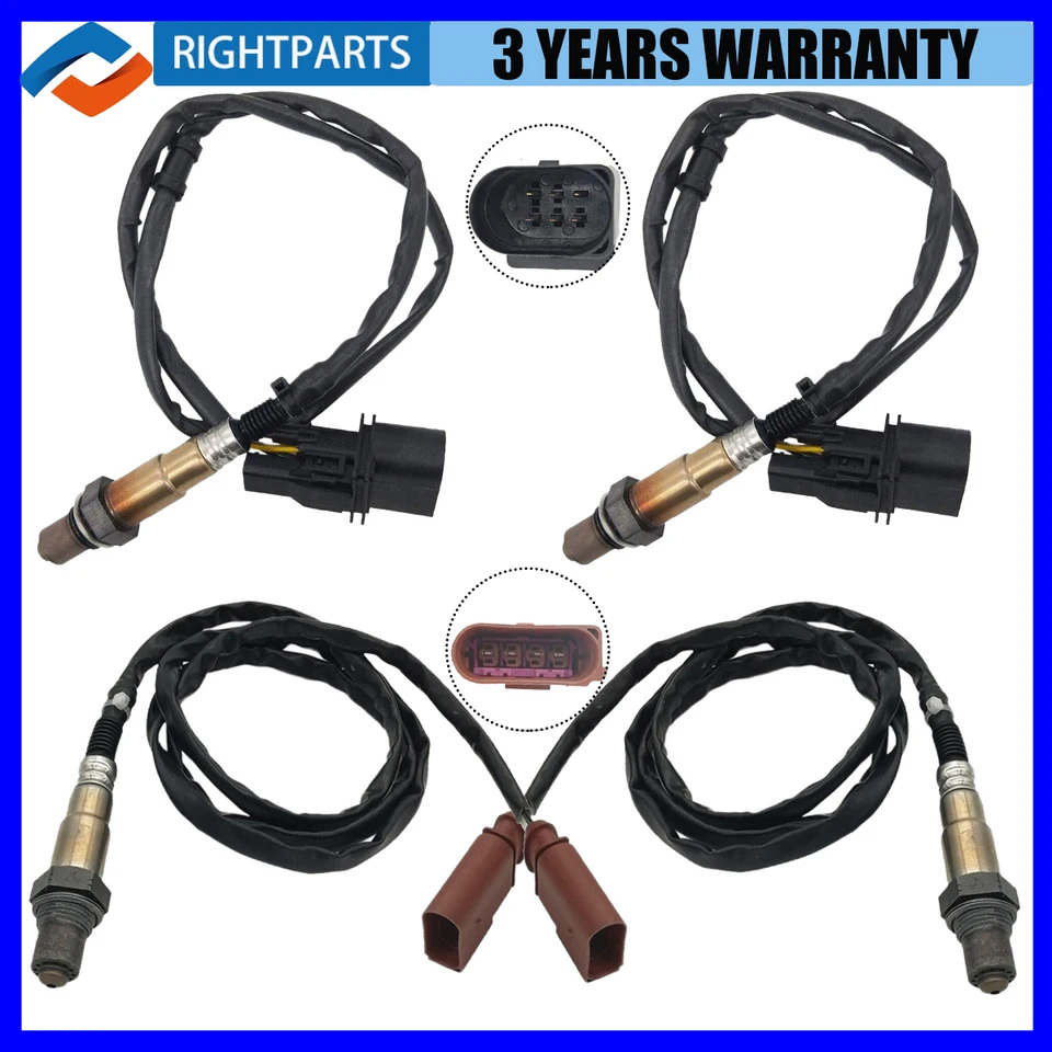 Upstream+downstream kyslíkový senzor pre VW Touareg 4,2L 2004 2005 2006 2007 2007 Audi A8 Quattro 4.2L 2004 2005 2006 234-5115 234-4874