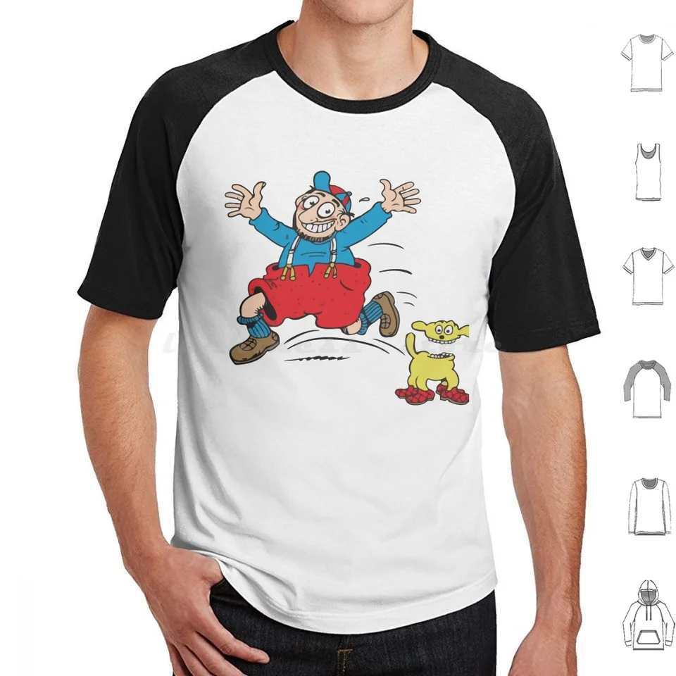 Urbanus so psím tričko 6xl bavlna Cool Tee Retro vinobranie nostalgický 60 70 80 Karikatúra Francúzsky francúzsky belgický pásový časopis