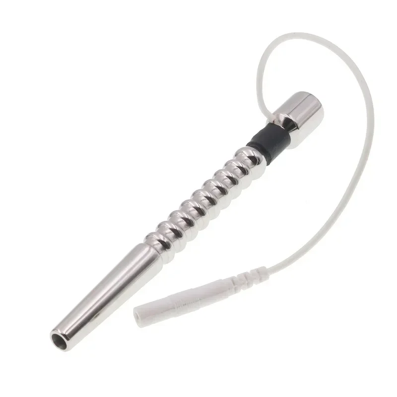 Uretrálne stimulátory Shock Wand Penis Plug Sex Produkty Elektrický šok dilatátor zvukový prútik Znie to sexuálne hračky pre mužov