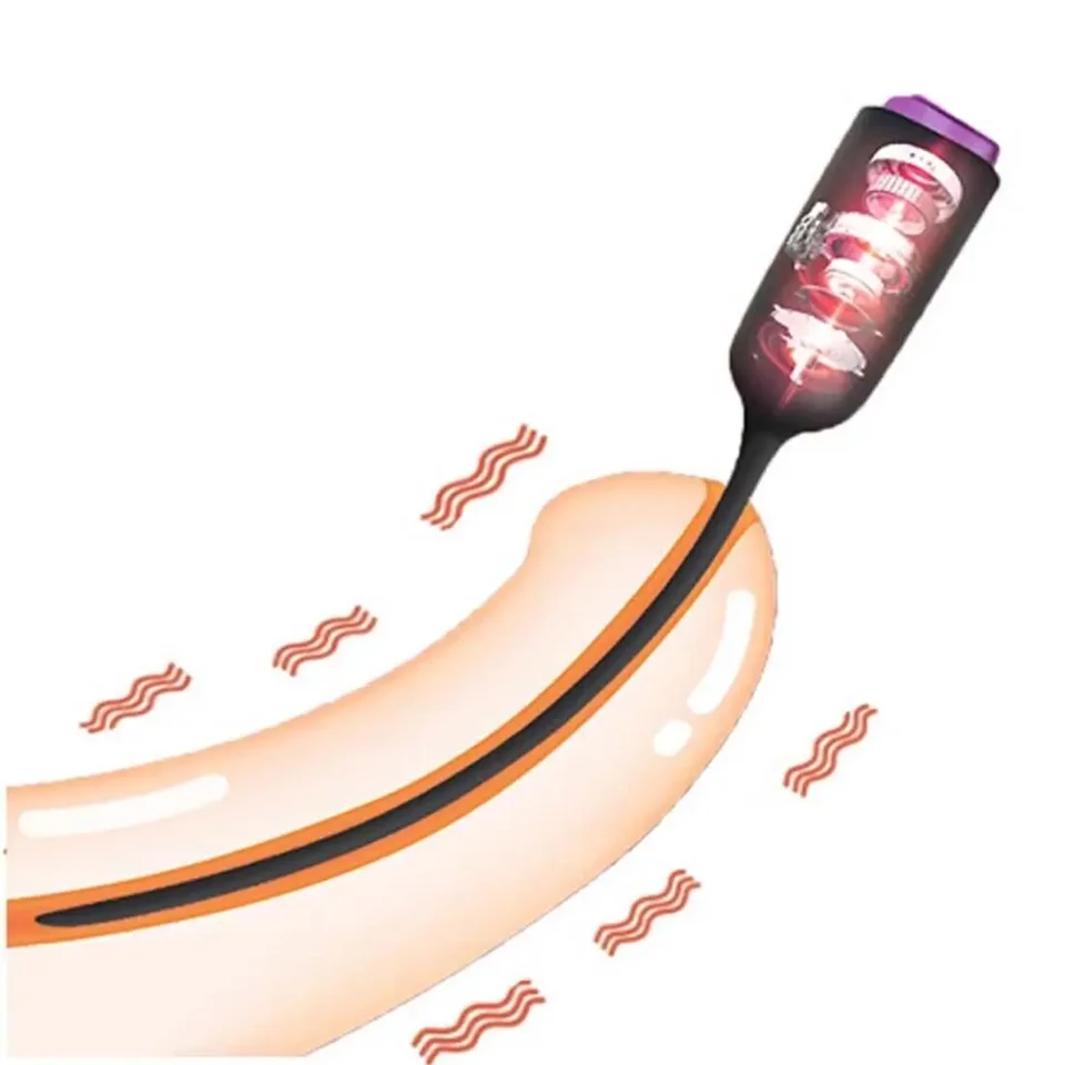 Uretrálny vibrátor katéter Sex hračky pre mužov pre mužov Horse Eye Eye Stick katéter Penis Plug Stimulation Insertion Dilator BDSM pre dospelých Sex Shop