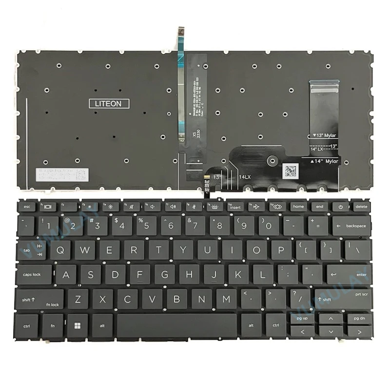 US Bullt Keyboard pre HP EliteBook 830 G10 G10 840 G10 G10 640 G10 G10 645 G10 G10 645R G10 G11