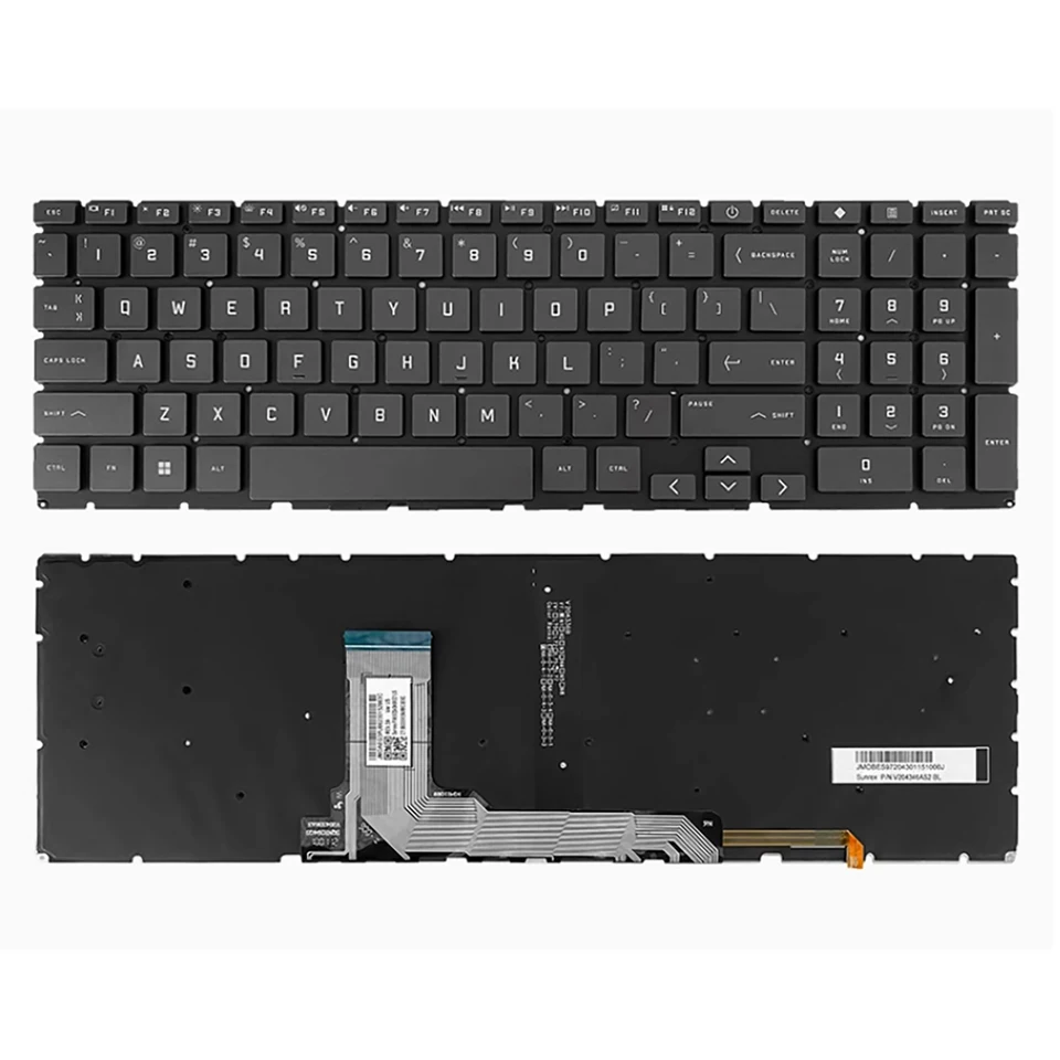 US pre HP Shadow ELF 7/8/9TPN-Q263 Q264 Q278 15-FA/16-R/16-D/16-E/16-S Klávesnica prenosného počítača