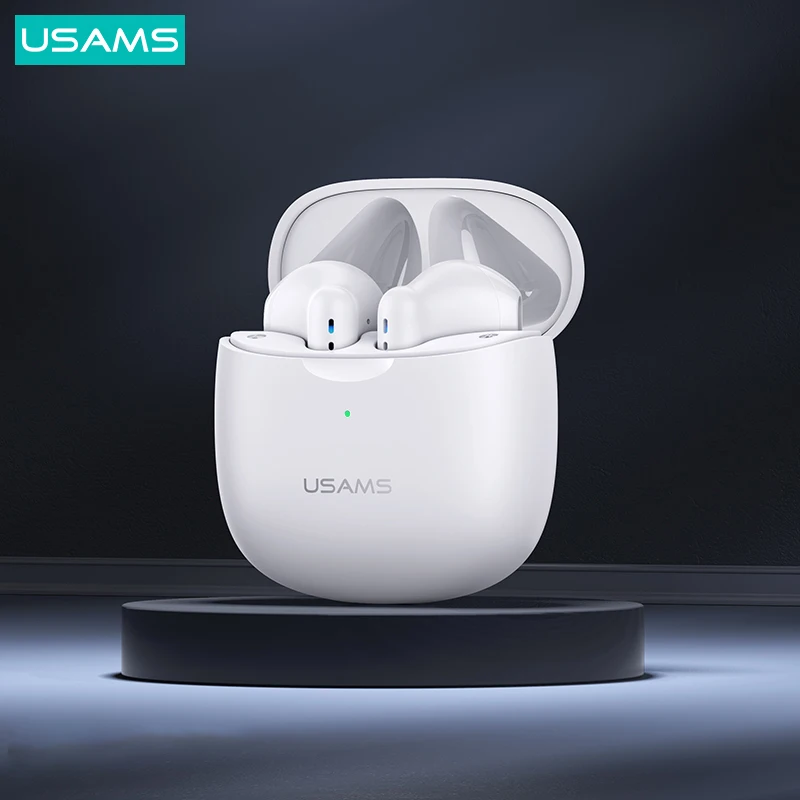 USAMS Mini Wireless Bluetooth Tws Suarss 3D Space Sound Bluetooth 5.0 pre iPhone 15 14 13 Android slúchadlá 28H
