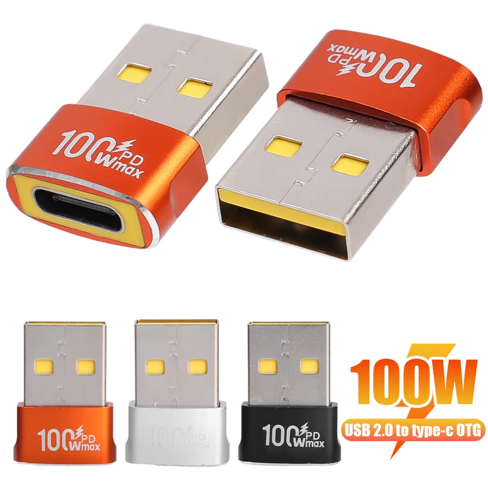 USB 2.0 na zadanie C adaptéra OTG OTG Rýchle nabíjanie mobilných telefónov prevody USB Muž do USB C Ženské konektory pre iPhone 15 Pro