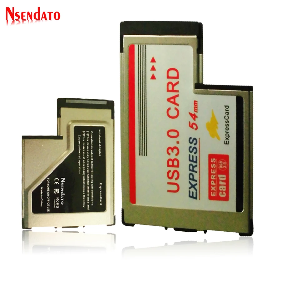 USB 3.0 USB3.0 PCI Express Card Adapter s 2 portmi 5 GBPS USB3.0 HUB 54 mm prevodník slotových kariet